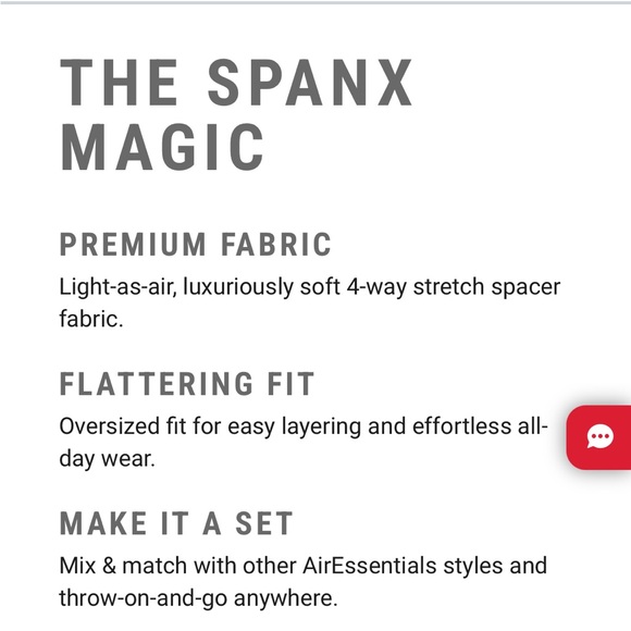 NWT Spanx AirEssentials Crew - Picture 3 of 4
